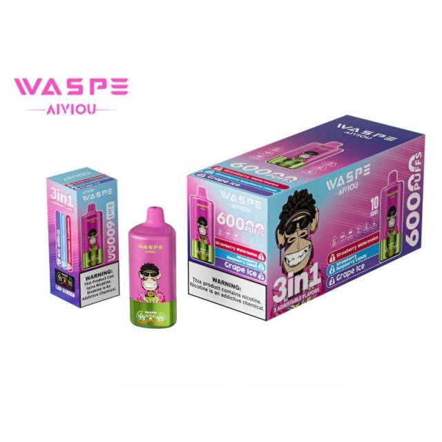 60K puffs disposable vape with display