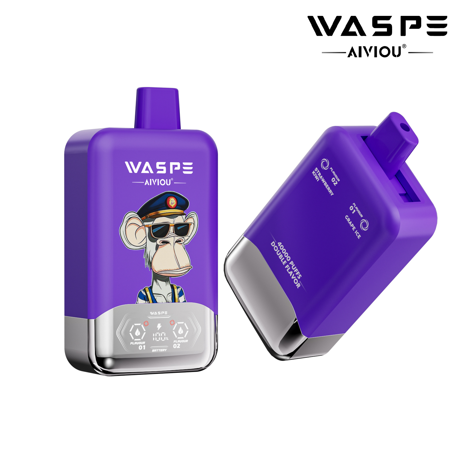 WASPE 40000 Puff Disposable Vape | 2-in-1 Flavor