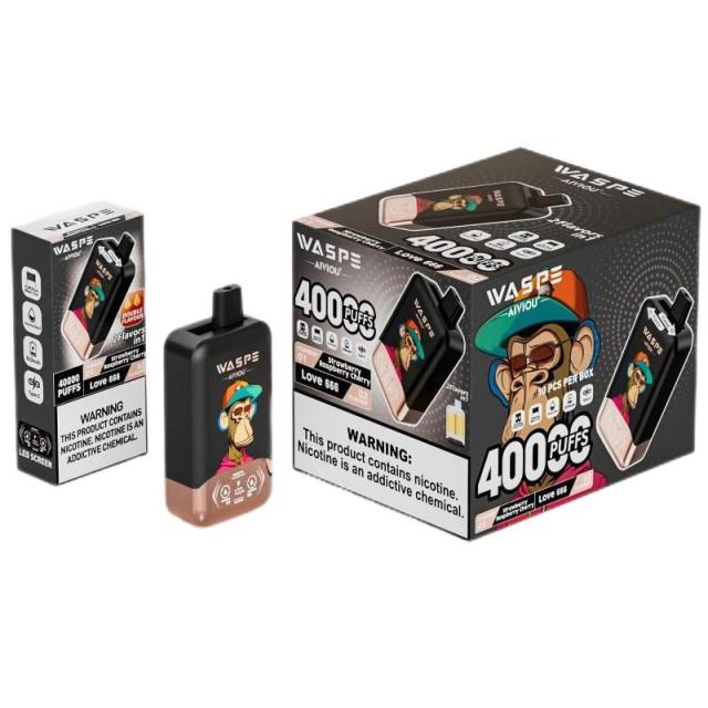 40K 2 flavor in one disposable vape