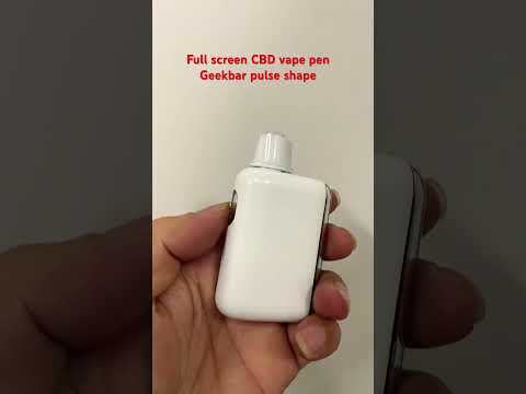 Full Screen CBD AIO Vape Pen | Geek Bar Pulse Style