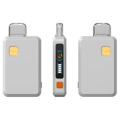 Flat ceramic  coil in an all-in-one vape