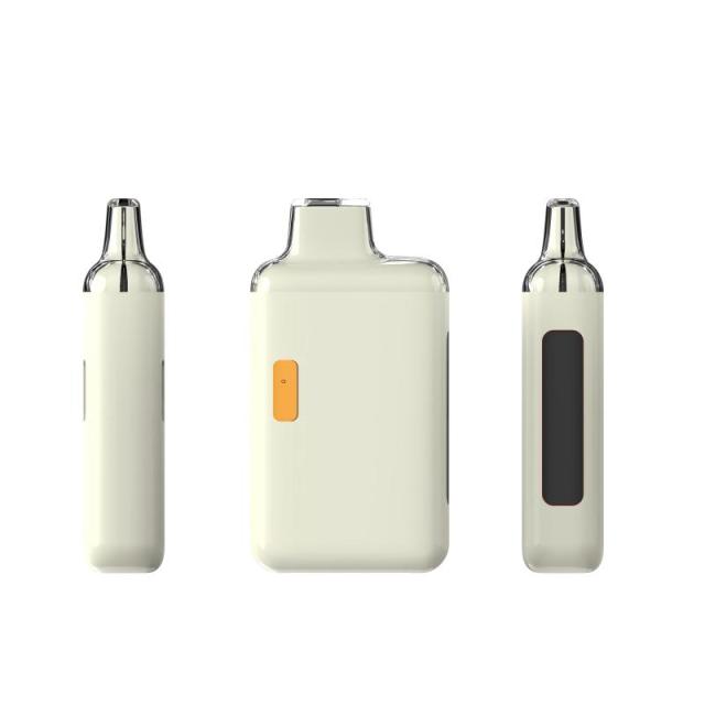 Clear oil window CBD vape disposable pen