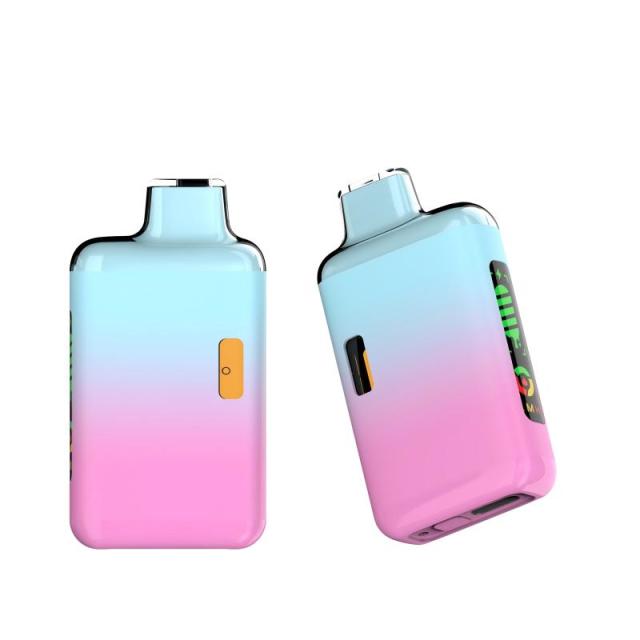 CBD vape pen with a display