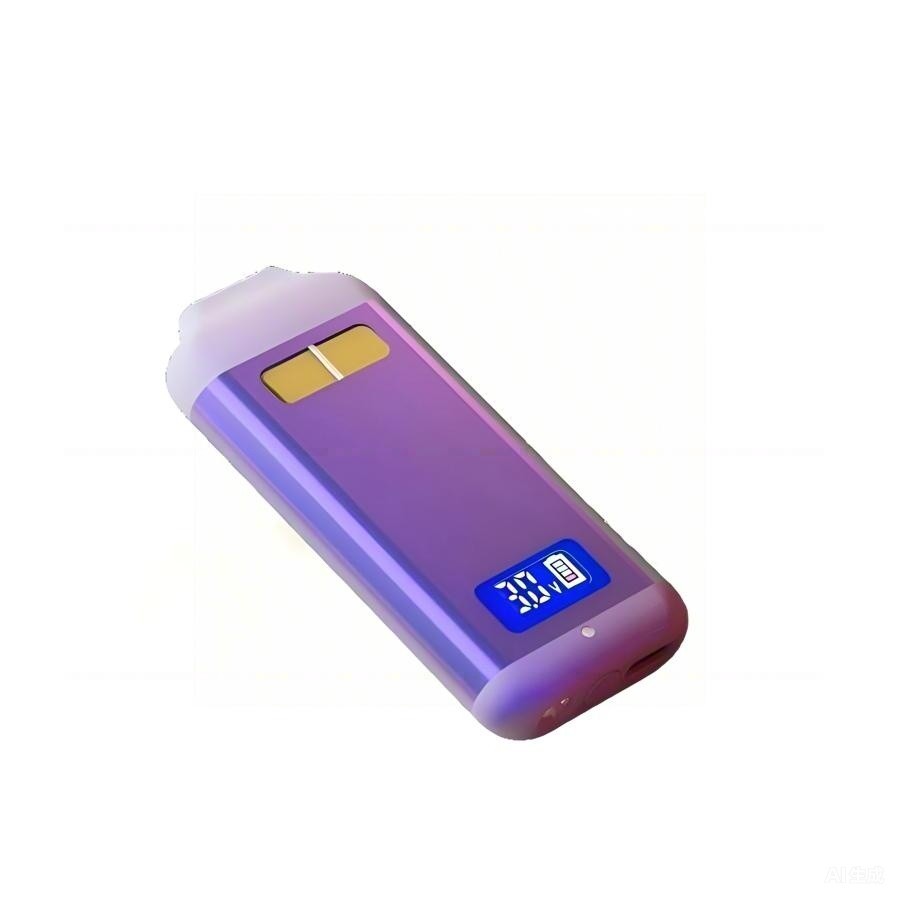 Digital screen CBD vape postless design with dual tank