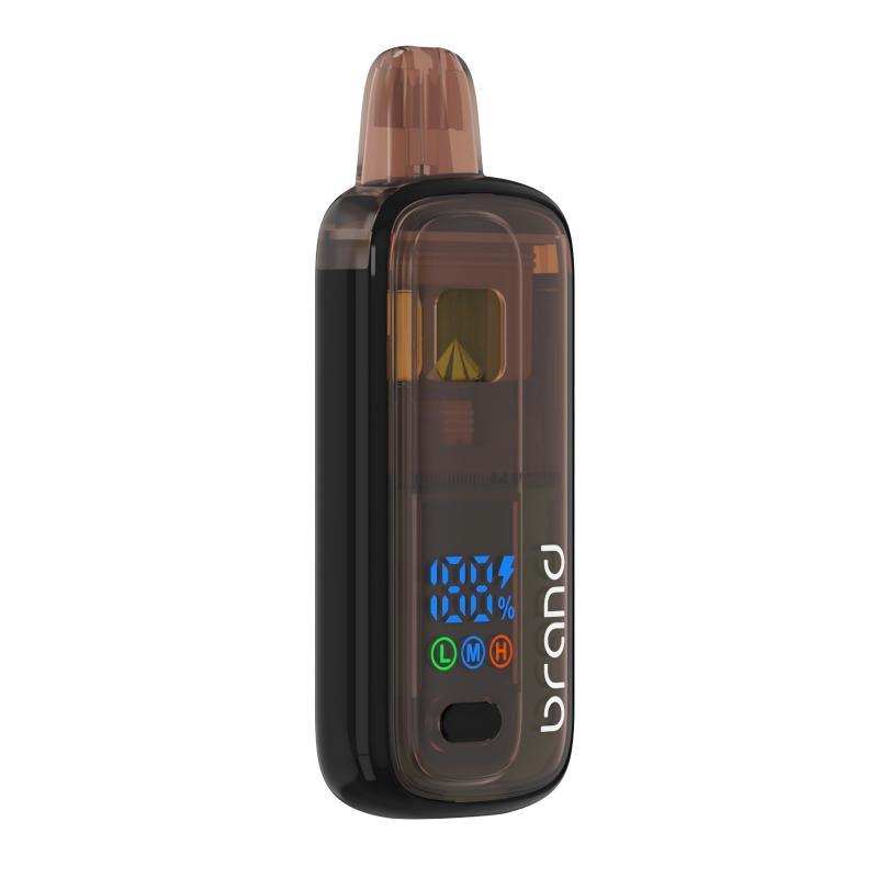 Clear oil window postless vape for CBD oil
