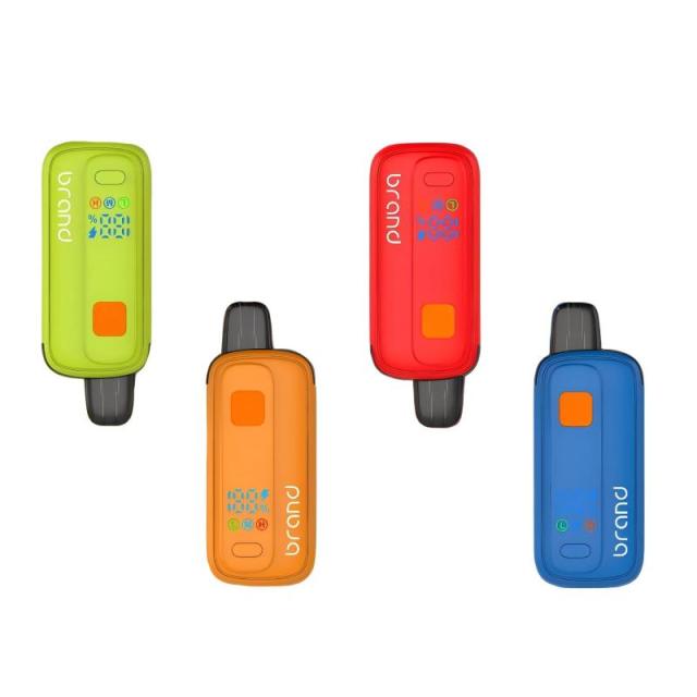 colorful disposable CBD vape pen