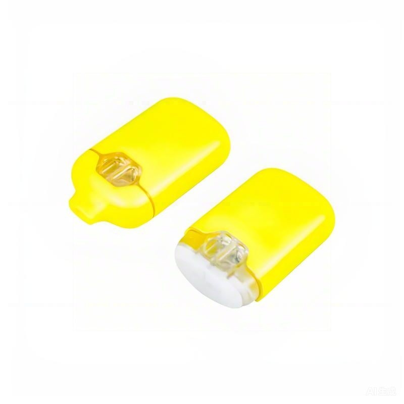 Two oil chambers disposable CBD vape