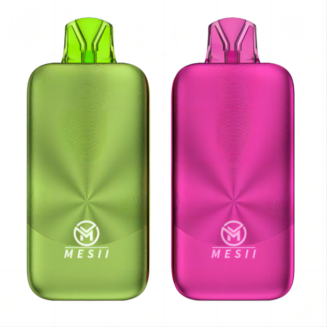 Mesii disposable vape green and pink