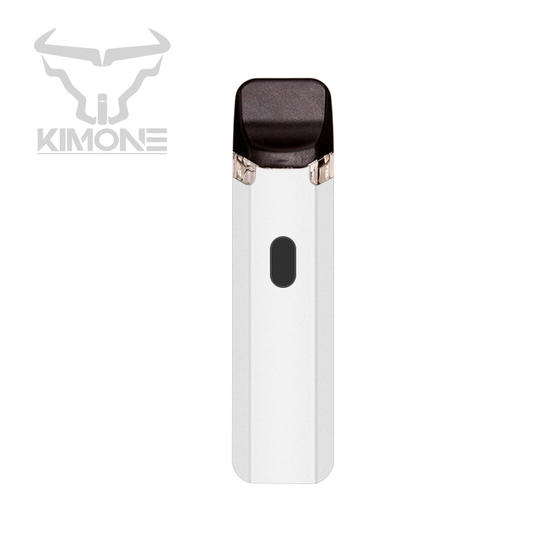 2 ml CBD-Vape-Pen, per Knopfdruck aktivierbar, weiß