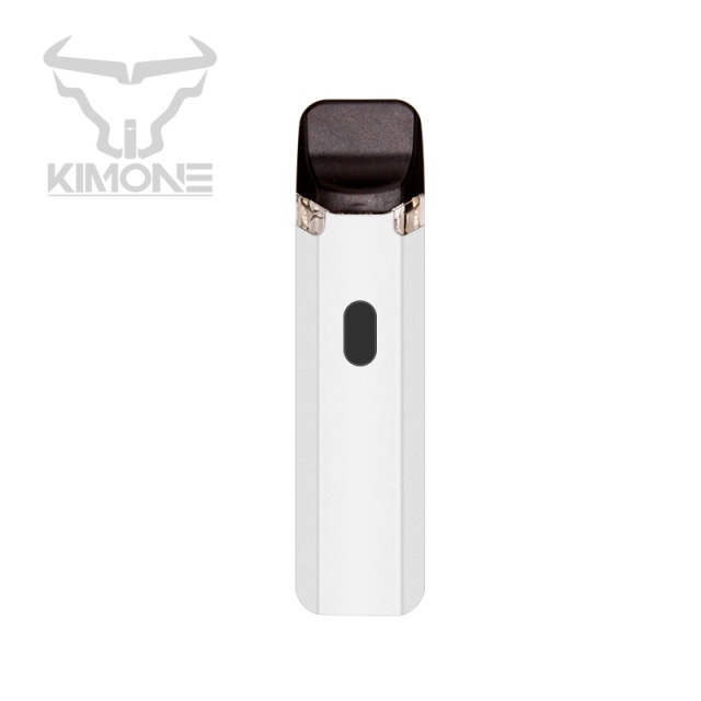 2 ml CBD-Vape-Pen, per Knopfdruck aktivierbar, weiß