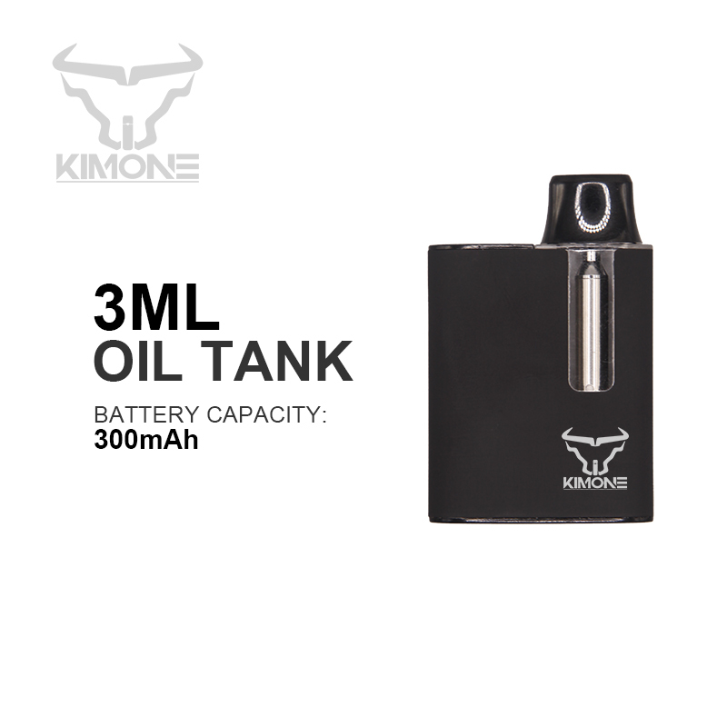 3 ml Fassungsvermögen CBD-Vaporizer für dickflüssiges Öl -3