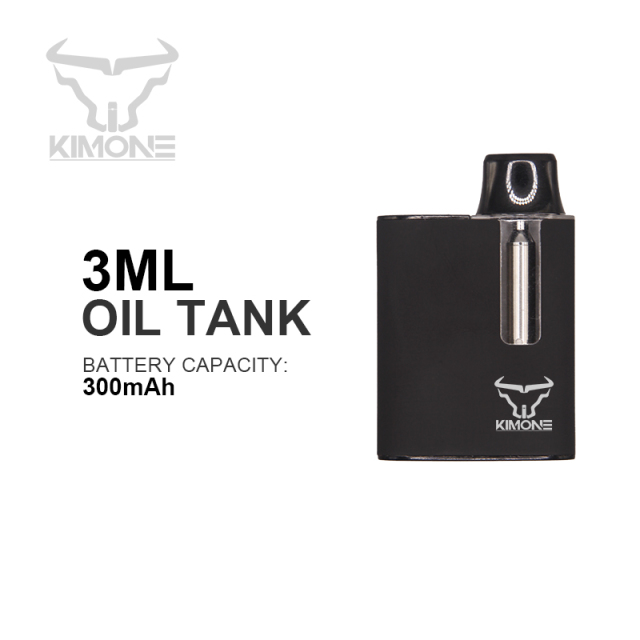 3 ml Fassungsvermögen CBD-Vaporizer für dickflüssiges Öl -3