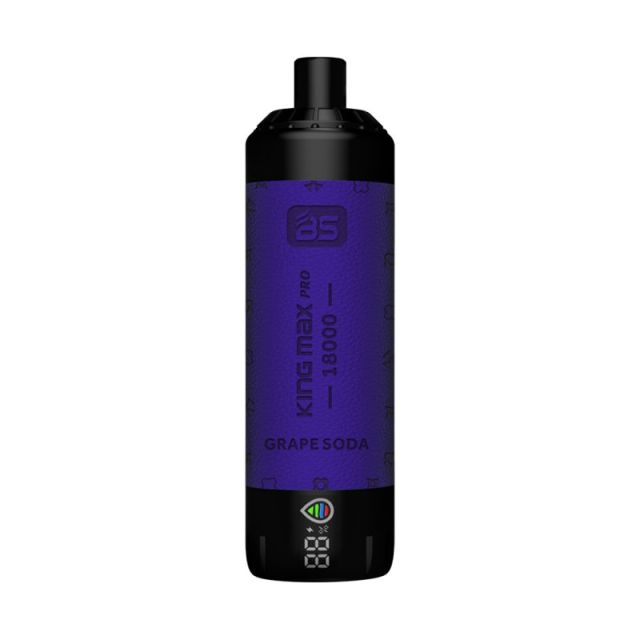 Shisha Kingmax disposable vape 18000 puff purple