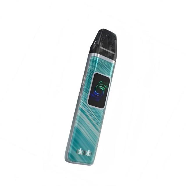 Metal surface pod system vape kit