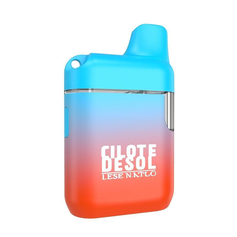 Postless disposable CBD vape-gradient color