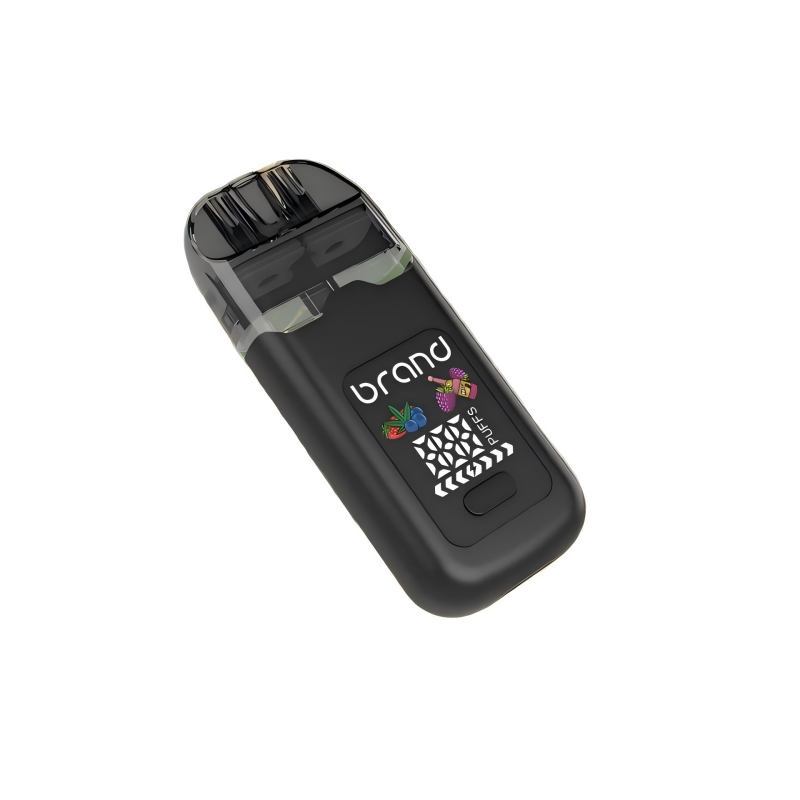 Dual flavor tank postless disposable CBD vape