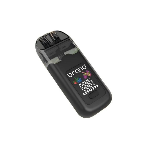 Dual flavor tank postless disposable CBD vape