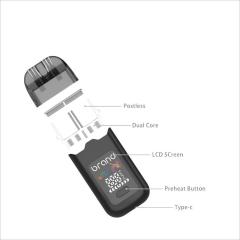 Postless design CBD vape drawing