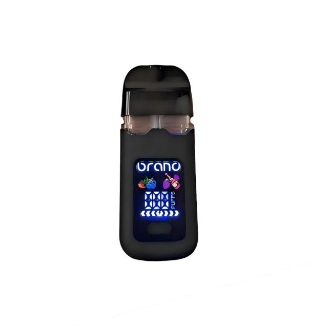 postless CBD vape with digital screen