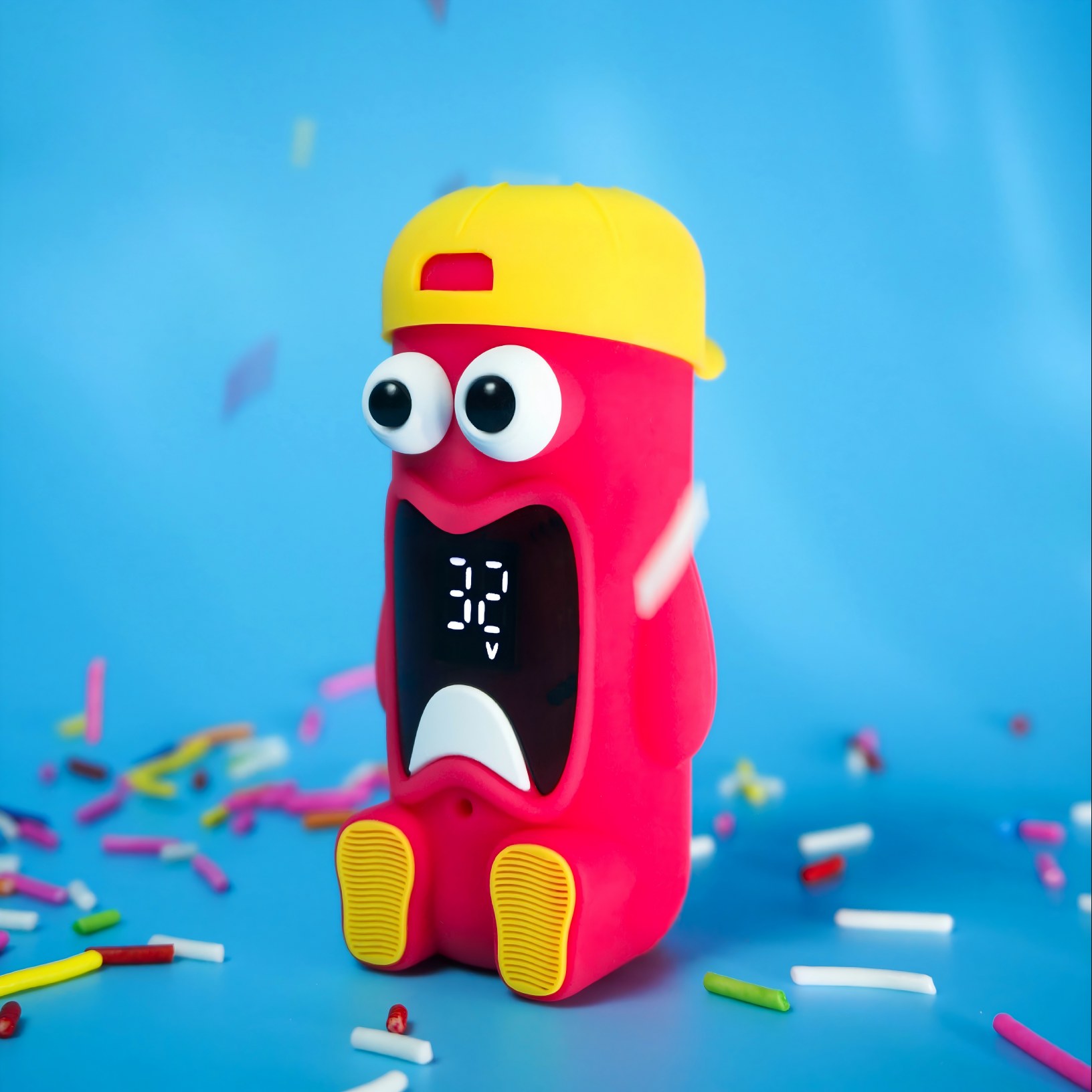 Minions 510 Battery LCD Display Close-up - Character Vape Battery with Screen