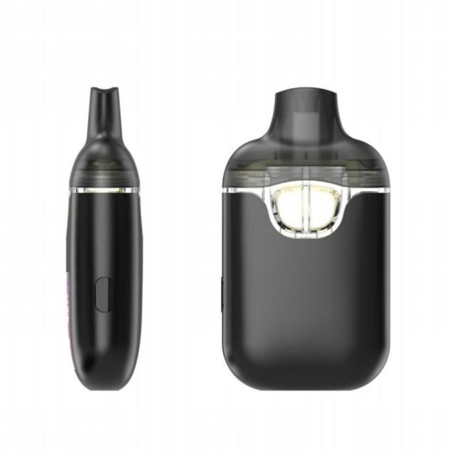 Dual-chamber CBD vape front side view