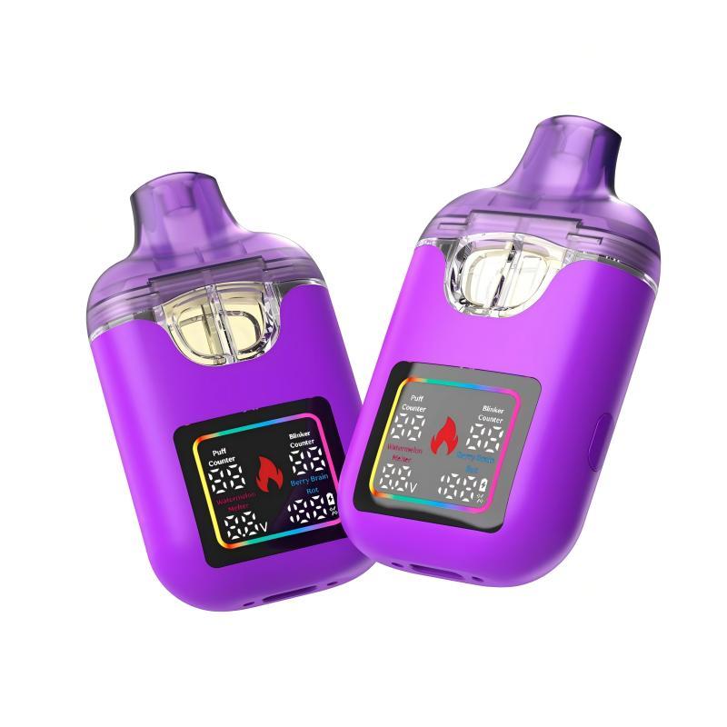 Pink postless double-flavor CBD vape