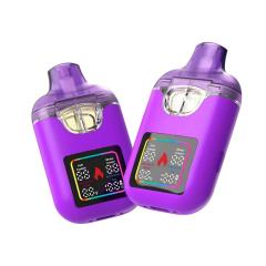 Pink postless double-flavor CBD vape