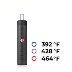three precise temperature dry herb vaporizer