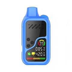 K1 2-in-1 herb wax vaporizer front view - sleek CBD vape pen