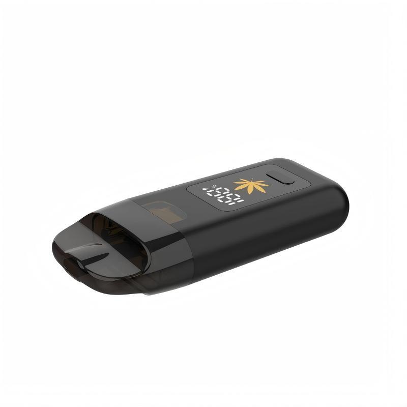 AD7010 dual coil cbd vape pen side view