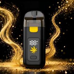 AD7010 dual coil CBD vape pen within oil