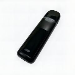 side view of MG01 ceramic dual-coil vape pen with LCD screen and slim postless body