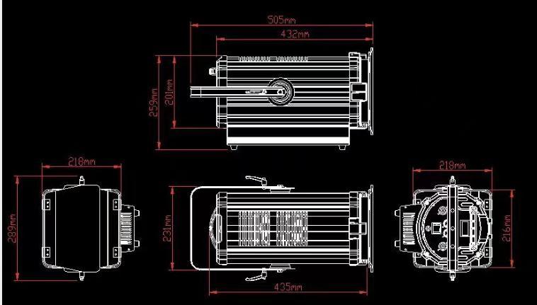 LED FRESNEL 300