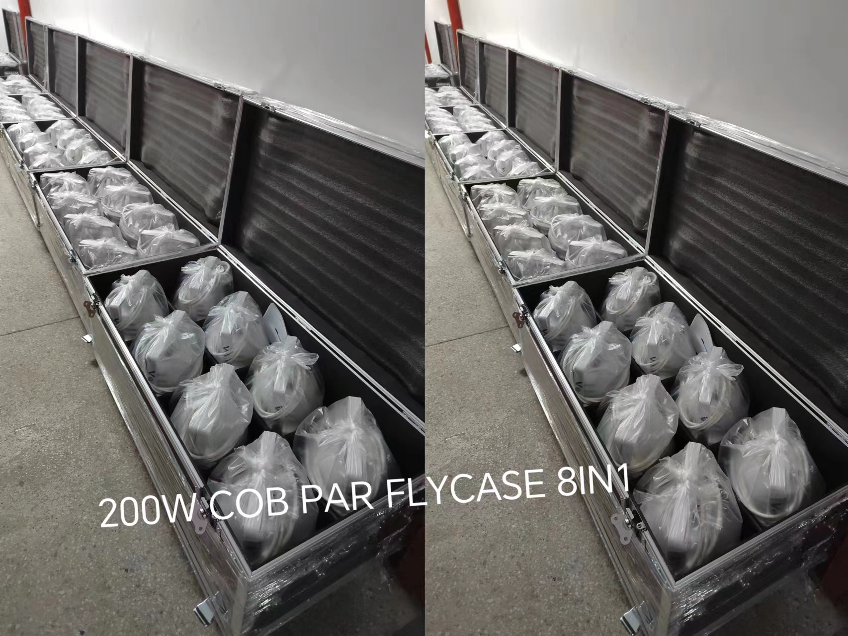 200W COB PAR LIGHT WAHITE+WARM WHITE