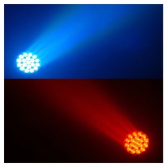 AURA 19x15w RGBW 4in1 Led Beam Wash Moving Head Light With Backlight Zoom