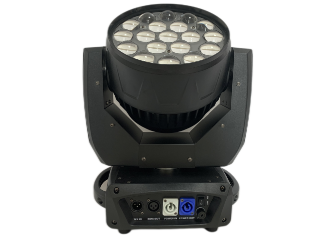 AURA 19x15w RGBW 4in1 Led Beam Wash Moving Head Light With Backlight Zoom