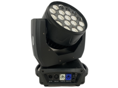 AURA 19x15w RGBW 4in1 Led Beam Wash Moving Head Light With Backlight Zoom