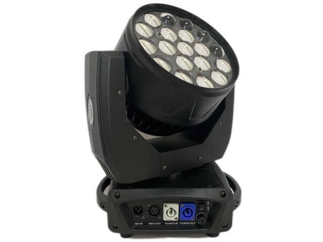 AURA 19x15w RGBW 4in1 Led Beam Wash Moving Head Light With Backlight Zoom
