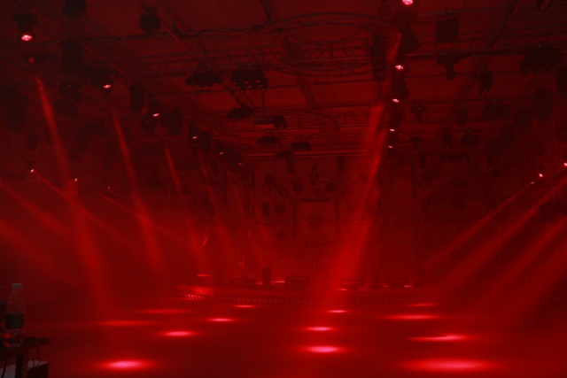 Led Sunflower Beam and Strobe Light