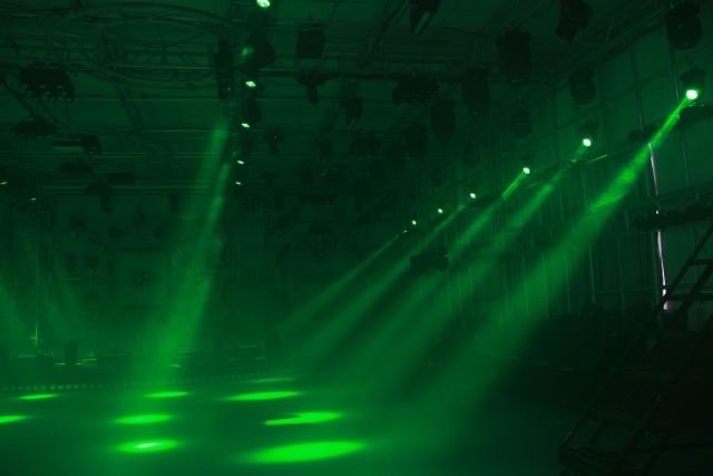 Led Sunflower Beam and Strobe Light