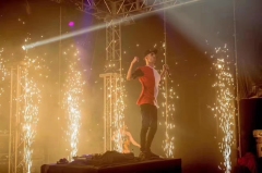 650W Spark Machine black color