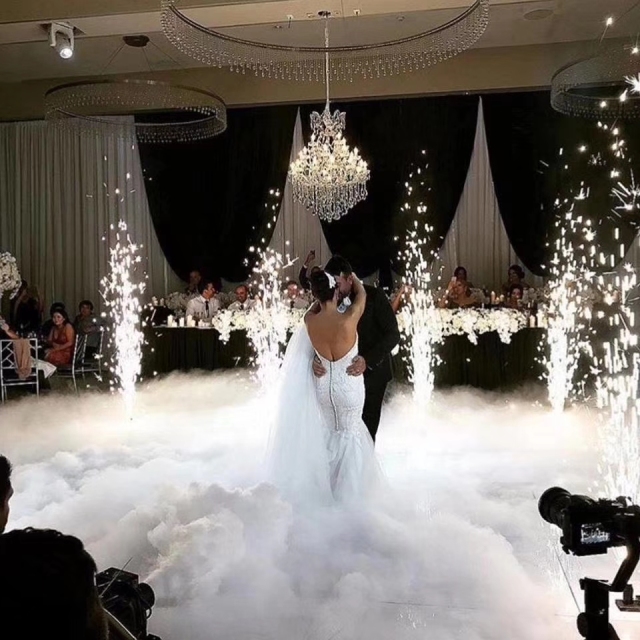 650W Spark Machine white color