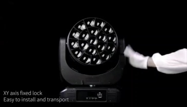 19*40w led moving head light with zoom
