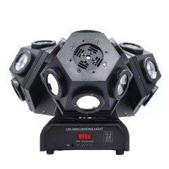 3Head RGBW 4in1 Moving Head Light With Laser RGB