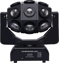 18LED Moving Beam Light With Laser