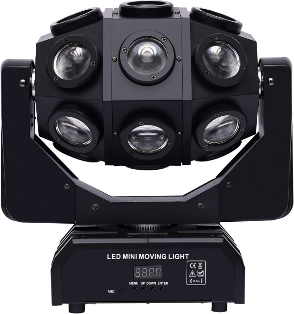 18LED Moving Beam Light With Laser