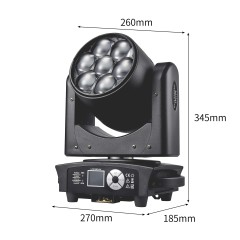 7LED 40W LED Moving Head Light With CTO clay park Channel