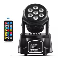 7LED Moving Head Light RGBW 4in1