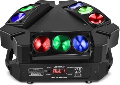 MINI 9Head Moving Head Light RGBW DJ