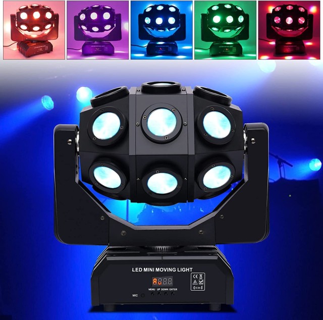 18LED Moving Beam Light With Laser